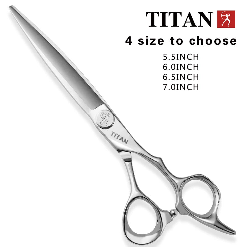 TITAN professional hairdresser barber tools salon hair cutting  thinning shears set of 6.0 7 inch hair  scissors