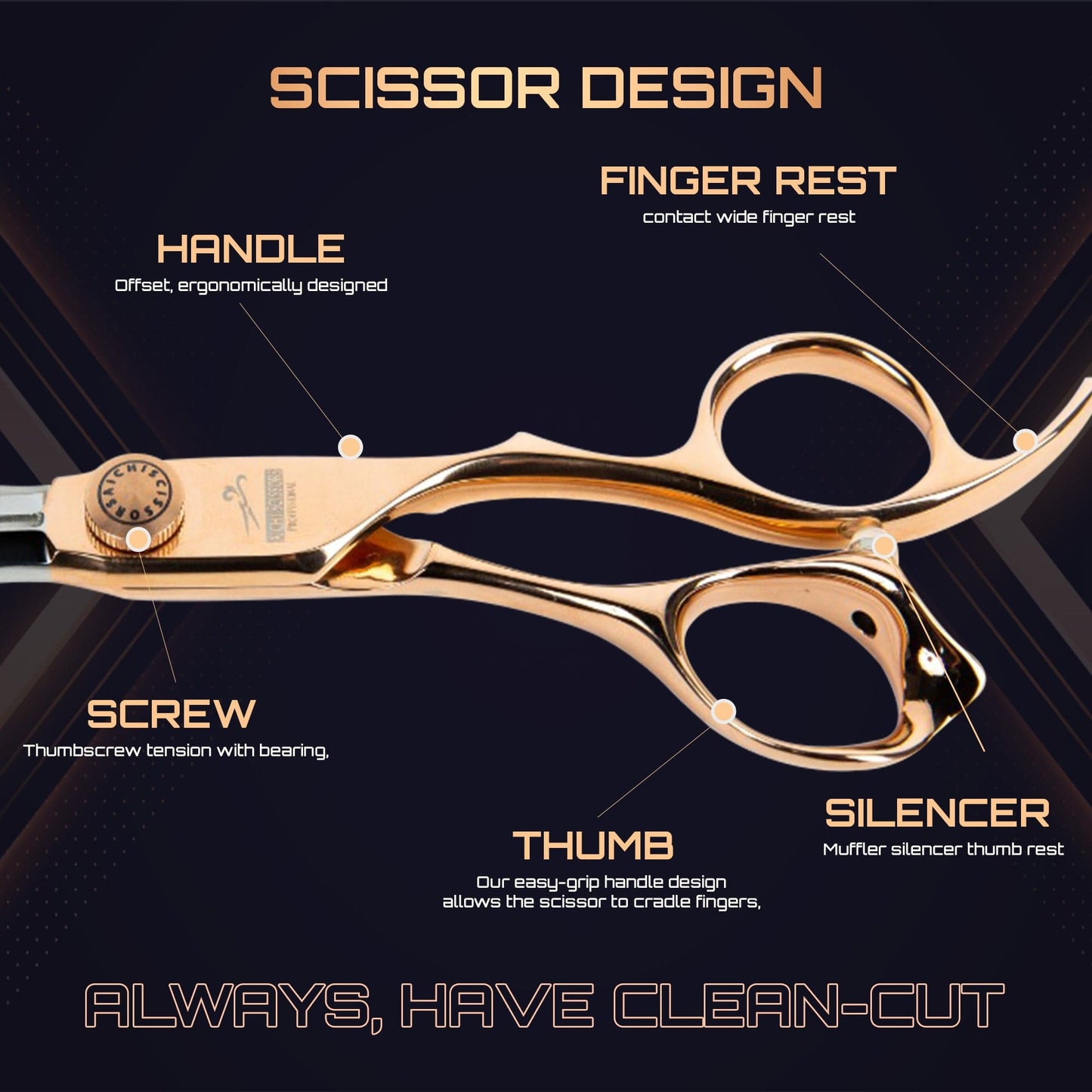 Aichi VX Gold Handle Shear